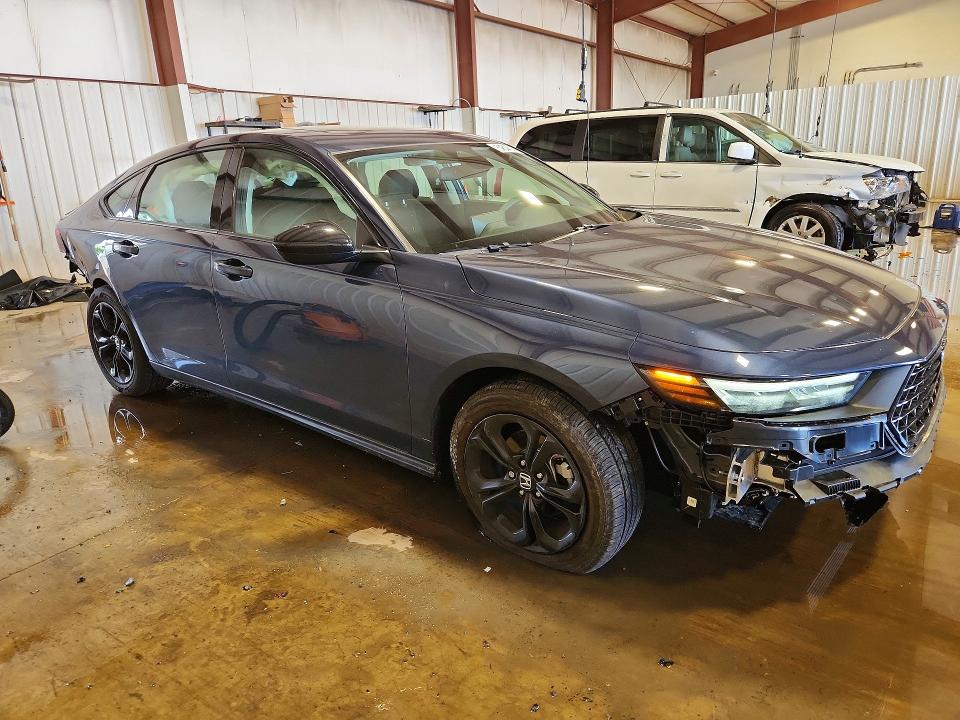 2025 Honda Accord VIN 1HGCY1F49SA057074 COPART salvage auction — FRONT END, Pa - Certificate Of Salvage, sold $8,100 on 2026-07-28 (photo 4)