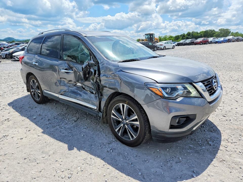 2019 Nissan Pathfinder VIN 5N1DR2MM1KC635984 COPART salvage auction — SIDE, Tn - Salvage Certificate, sold $2,600 on 2026-07-02 (photo 4)