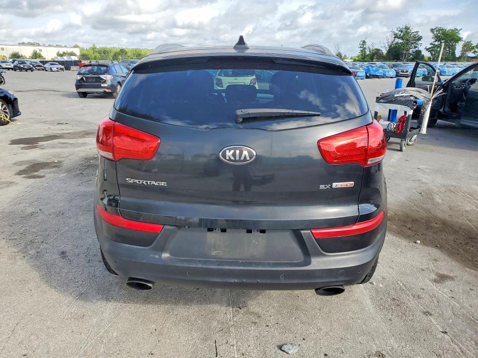 2016 Kia Sportage VIN KNDPC3A62G7830880 COPART salvage auction — FRONT END, Fl - Cert Of Title Slvg Rebuildable, sold $925 on 2026-07-28 (photo 6)