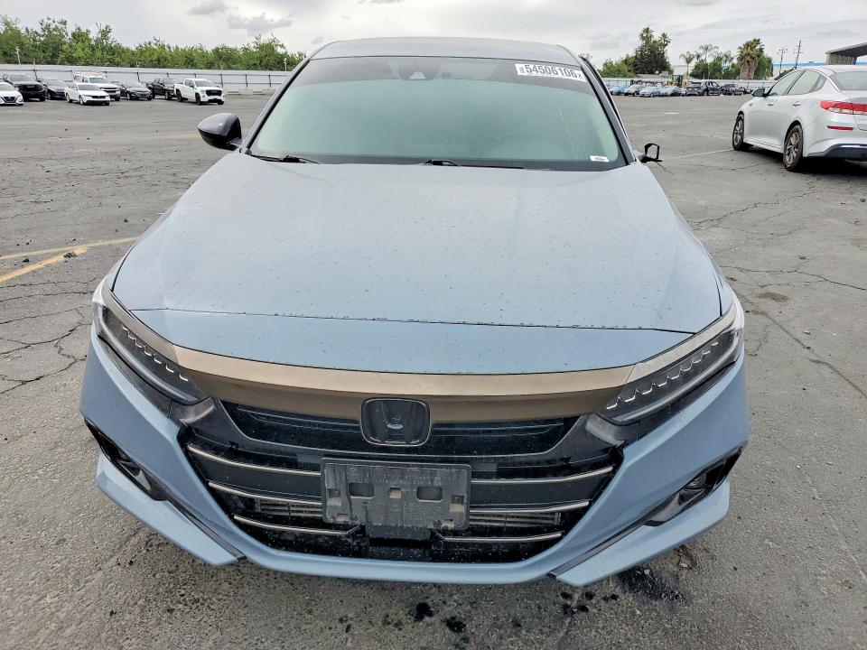 2022 Honda Accord VIN 1HGCV1F49NA042099 COPART salvage auction — SIDE, Ca - Salvage Certificate, sold $9,100 on 2026-07-02 (photo 5)