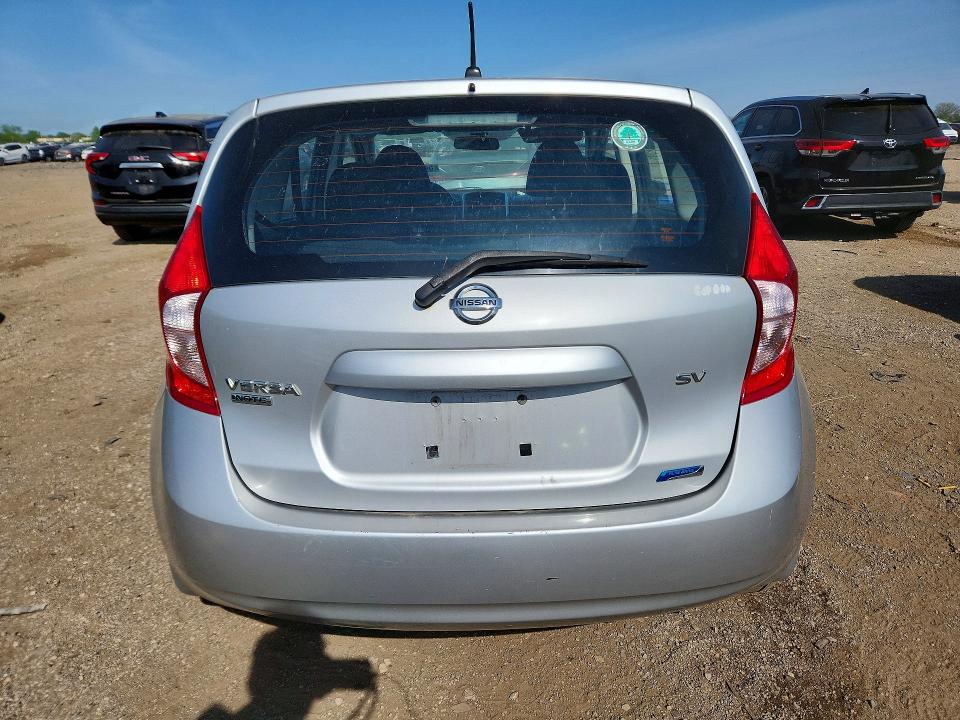 2015 Nissan Versa VIN 3N1CE2CPXFL410466 COPART salvage auction — FRONT END, Il - Salvage Certificate, sold $350 on 2026-07-02 (photo 6)