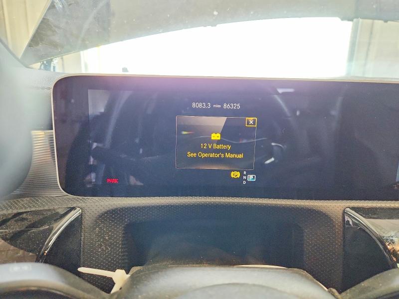 2020 Mercedes-benz A-klasse VIN WDD3G4FBXLW040974 COPART salvage auction — FRONT END, Il - Certificate Of Title, sold $7,500 on 2026-07-18 (photo 9)
