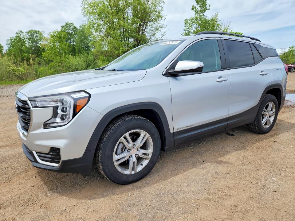 2022 Gmc Terrain VIN 3GKALTEV6NL249953 COPART salvage auction — HAIL, Oh - Cert Of Title-Salvage, sold $10,700 on 2026-07-06 (photo 1)