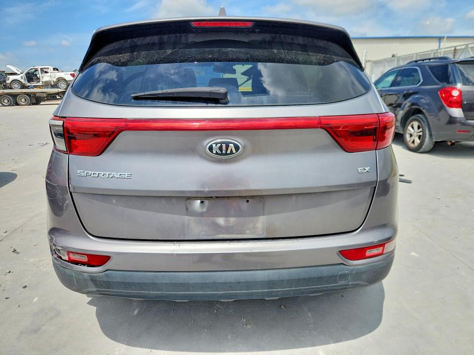 2017 Kia VIN KNDPN3AC9H7234179 COPART salvage auction — FRONT END, Tx - Salvage Vehicle Title, sold $2,000 on 2026-07-10 (photo 6)