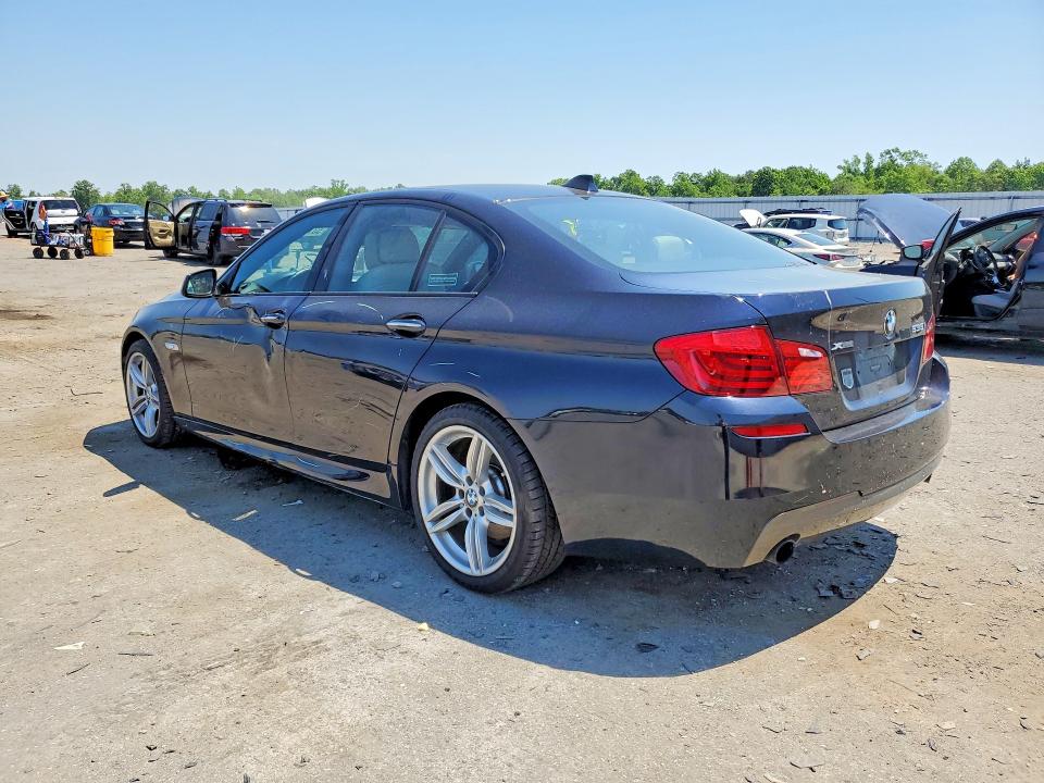 2013 BMW 5er VIN WBAFU7C50DDU67929 COPART salvage auction — FRONT END, Id - Salvage Certificate Of Title, sold $2,450 on 2026-07-15 (photo 2)