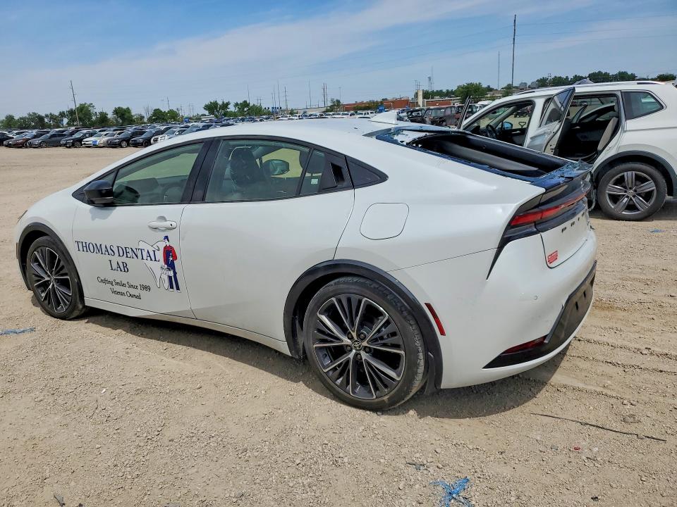 2024 Toyota Prius VIN JTDACAAU2R3035072 COPART salvage auction — HAIL, Ia - Cert Of Title-Salvage Title, sold $14,700 on 2026-07-15 (photo 2)