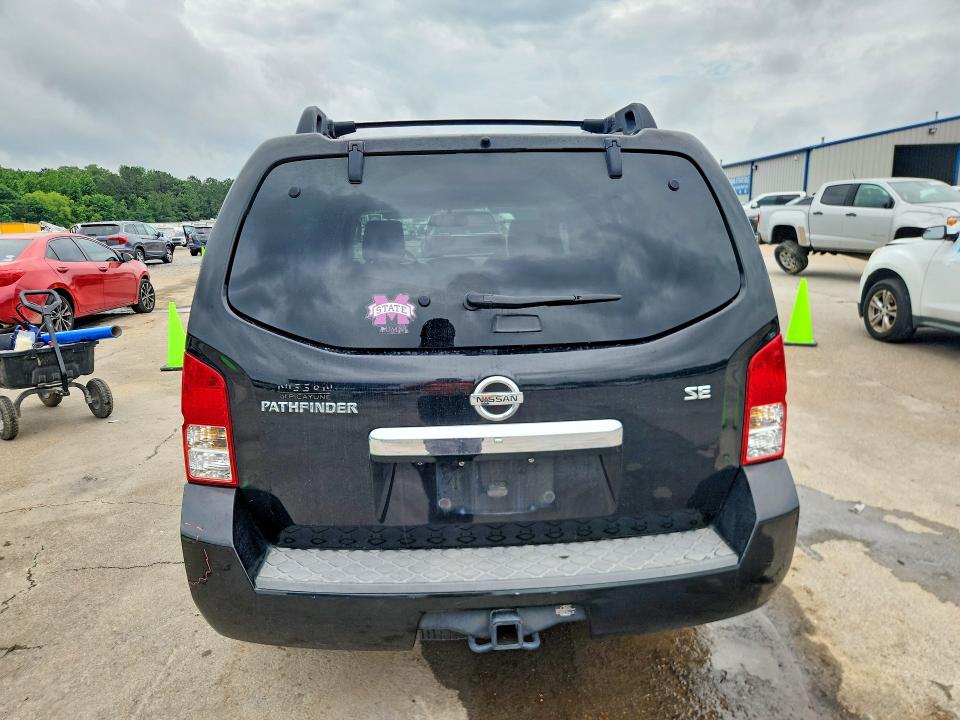 2010 Nissan Pathfinder VIN 5N1AR1NN4AC625145 COPART salvage auction — FRONT END, Ms - Cert Of Title-Salvaged, sold $675 on 2026-07-03 (photo 6)