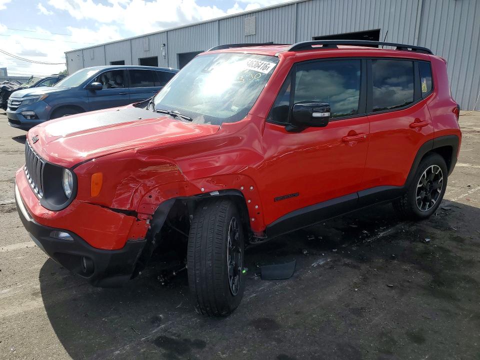 2023 Jeep Renegade VIN ZACNJDB17PPP68088 COPART salvage auction — FRONT END, Fl - Cert Of Title Slvg Rebuildable, sold $4,200 on 2026-08-10 (photo 1)