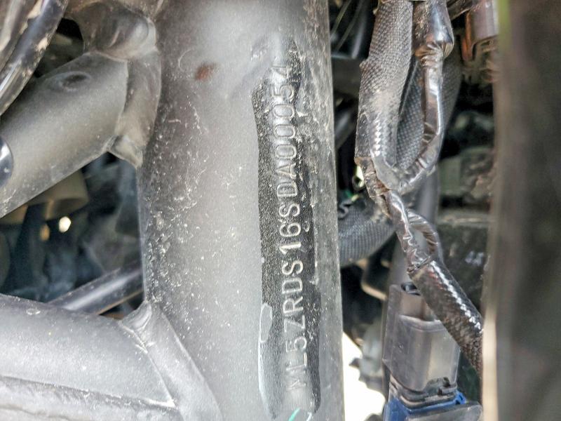 2025 Kawasaki Zr VIN ML5ZRDS16SDA00054 COPART salvage auction — SIDE, Tx - Salvage Vehicle Title, sold $3,100 on 2026-07-23 (photo 8)