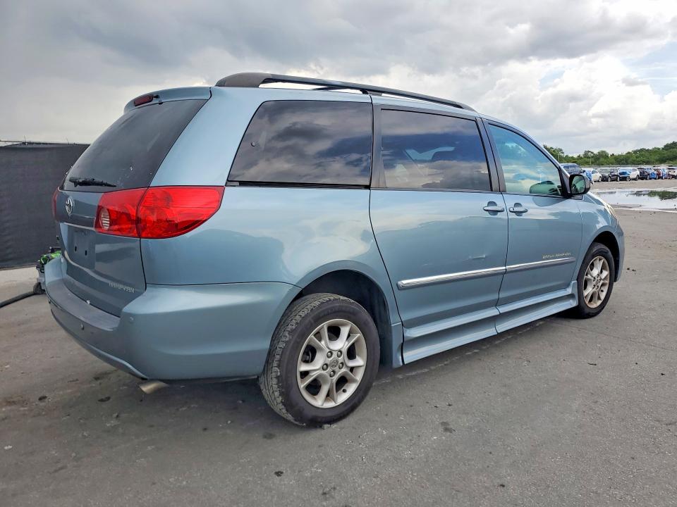 2006 Toyota Sienna VIN 5TDZA22C36S442364 COPART salvage auction — MINOR DENT/SCRATCHES, Fl - Cert Of Title Slvg Rebuildable, sold $3,850 on 2026-07-09 (photo 3)