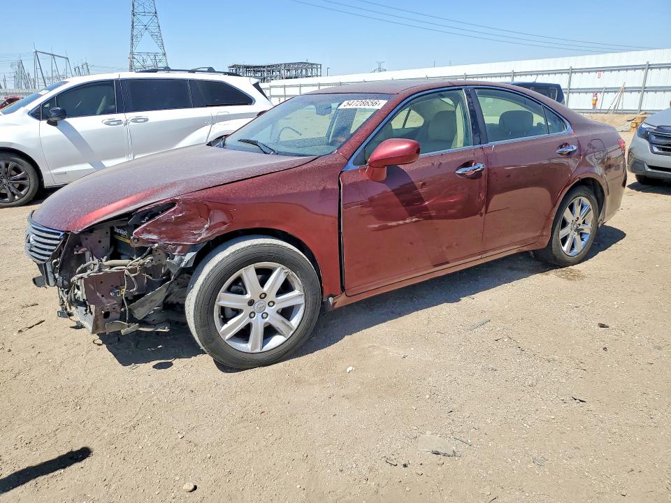 2008 Lexus Es 350 VIN JTHBJ46G682158794 COPART salvage auction — FRONT END, Ca - Dis/Dlr/Exp Only Clean Title, sold $675 on 2026-07-20 (photo 1)