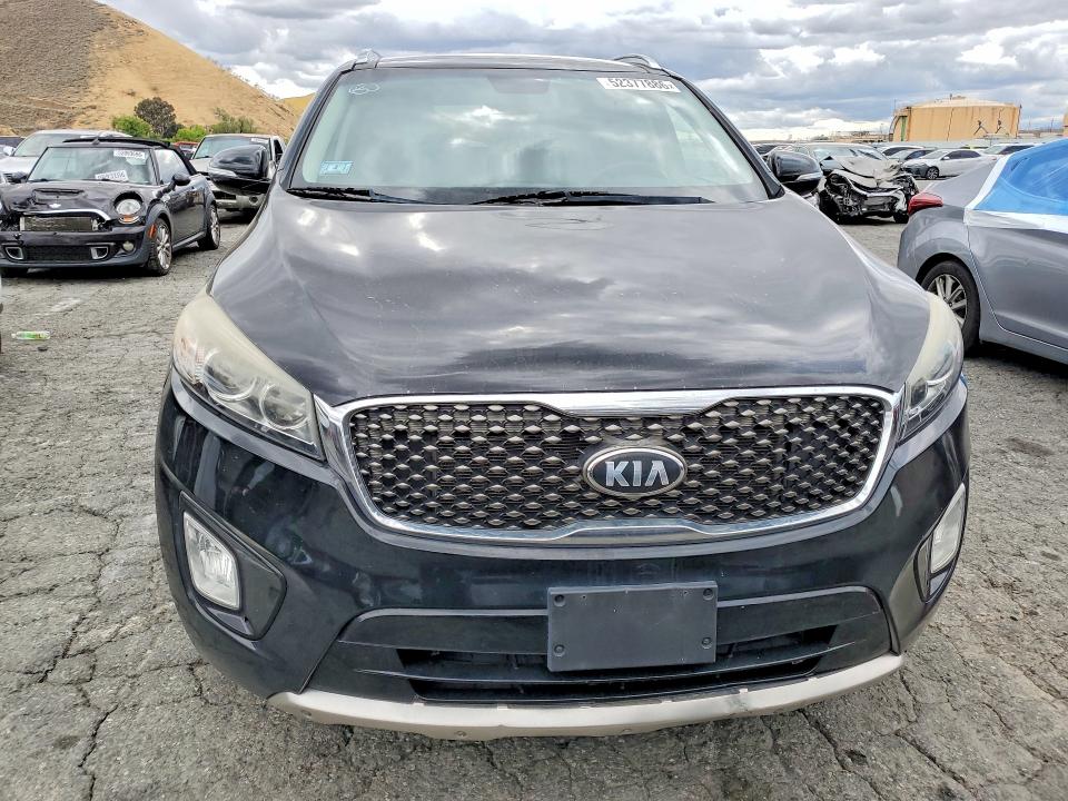 2016 Kia Sorento VIN 5XYPKDA56GG085196 COPART salvage auction — REAR END, Wv - Dis/Dlr/Exp Only Clean Title, sold $1,850 on 2026-07-02 (photo 5)