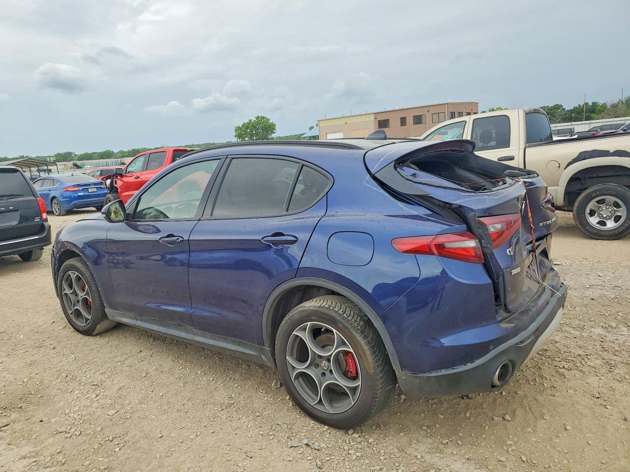 2018 Alfa Romeo Stelvio VIN ZASFAKNN4J7B78596 COPART salvage auction — Rear End, MI - CERTIFICATE OF TITLE, sold $2,100 on 2026-07-09 (photo 2)