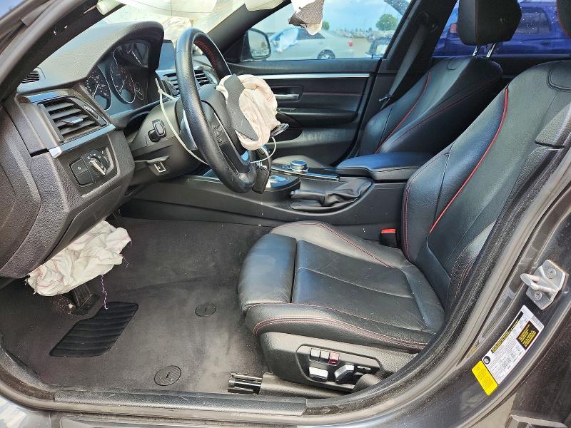 2017 BMW 4er VIN WBA4F7C52HG786495 COPART salvage auction — FRONT END, Ca - Salvage Certificate, sold $2,450 on 2026-07-13 (photo 7)