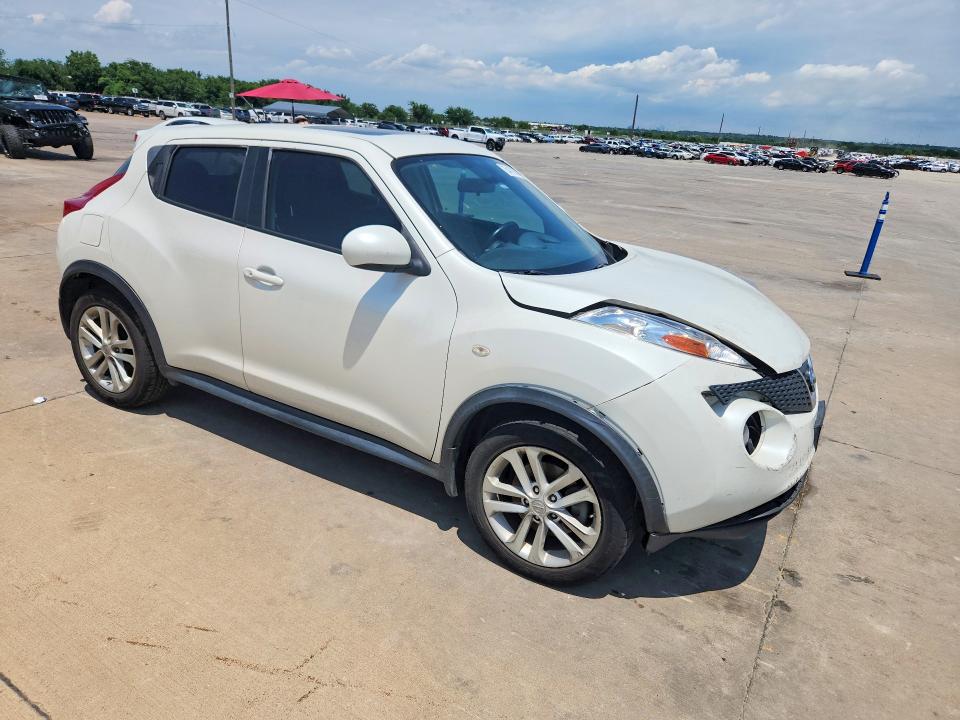 2013 Nissan Juke VIN JN8AF5MR2DT218703 COPART salvage auction — FRONT END, Tx - Salvage Vehicle Title, sold $175 on 2026-07-16 (photo 4)