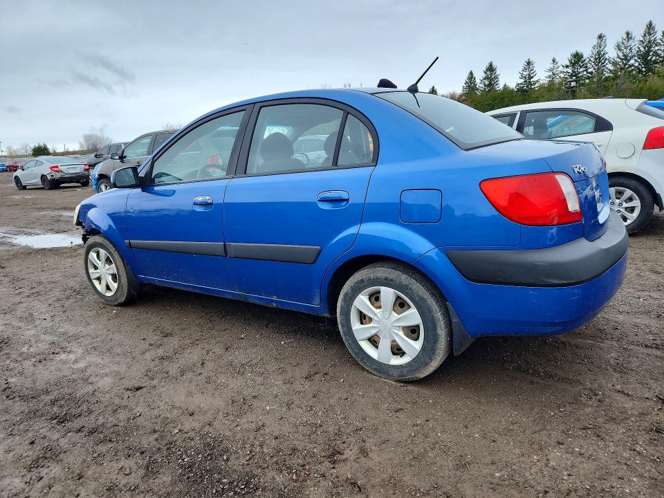 2006 Kia Rio VIN KNADE123X66060841 COPART salvage auction — FRONT END, On - Permit Salvage, sold $200 on 2026-07-07 (photo 2)