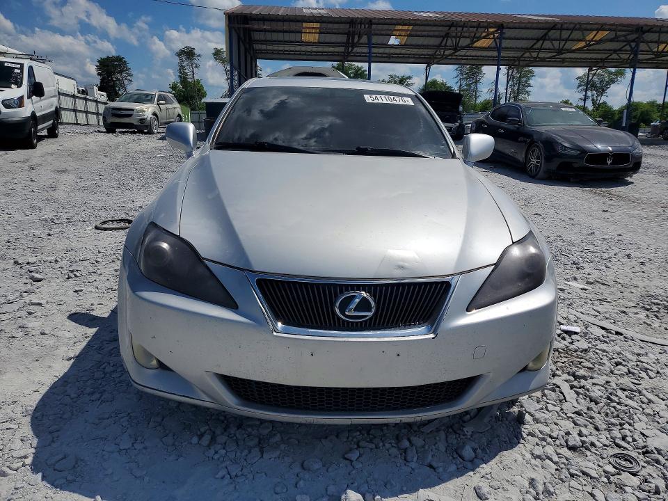 2008 Lexus Is VIN JTHBK262582065951 COPART salvage auction — FRONT END, Ga - Cert Of Title-Salvage, sold $825 on 2026-07-09 (photo 5)