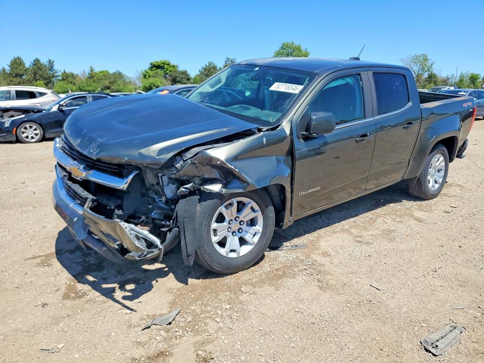 2018 Chevrolet Colorado VIN 1GCGTCEN6J1106380 COPART salvage auction — FRONT END, Il - Salvage Certificate, sold $2,950 on 2026-07-09 (photo 1)