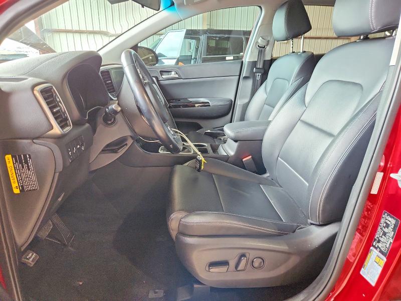 2020 Kia Sportage VIN KNDPN3AC4L7733691 COPART salvage auction — FRONT END, Tx - Salvage Vehicle Title, sold $3,700 on 2026-07-20 (photo 7)