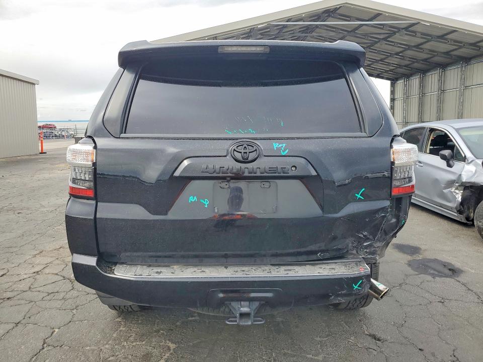 2019 Toyota 4runner VIN JTEZU5JR0K5211027 COPART salvage auction — REAR END, Ca - Salvage Certificate, sold $10,900 on 2026-07-09 (photo 6)
