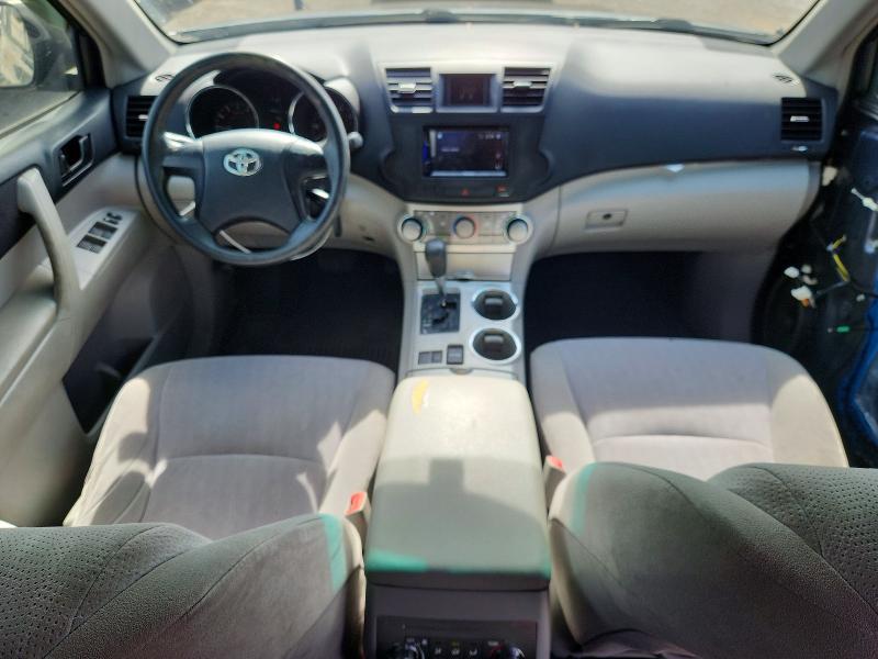 2012 Toyota Highlander VIN 5TDZK3EH0CS060945 COPART salvage auction — FRONT END, MS - CERT OF TITLE-SALVAGED, sold $1,600 on 2026-07-06 (photo 8)