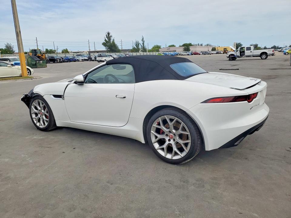 2020 Jaguar F-type VIN SAJDD5GX7LCK65055 COPART salvage auction — FRONT END, Fl - Cert Of Title Slvg Rebuildable, sold $10,200 on 2026-07-15 (photo 2)