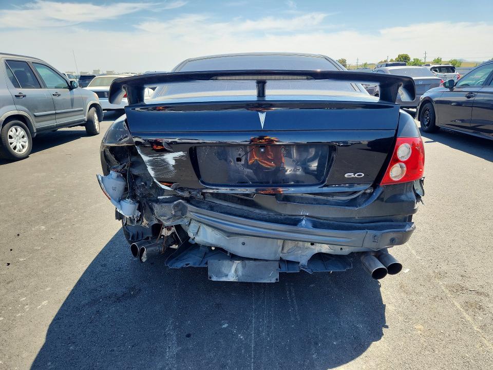 2005 Pontiac Gto VIN 6G2VX12U05L354489 COPART salvage auction — REAR END, Id - Salvage Certificate Of Title, sold $4,000 on 2026-07-20 (photo 6)