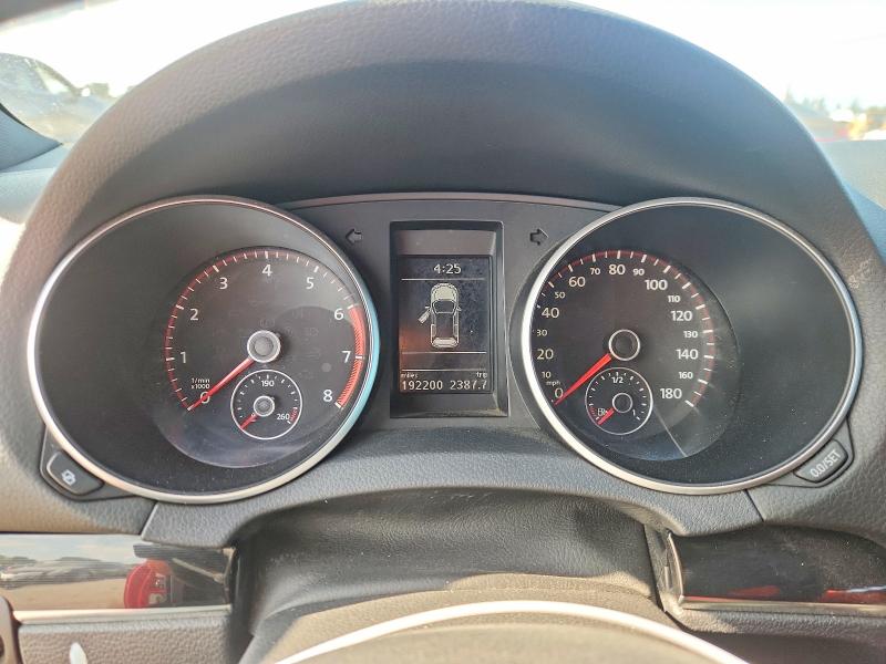 2012 Volkswagen Gti VIN WVWEV7AJ0CW015218 COPART salvage auction — FRONT END, Ga - Cert Of Title-Rebuilt, sold $900 on 2026-07-02 (photo 9)