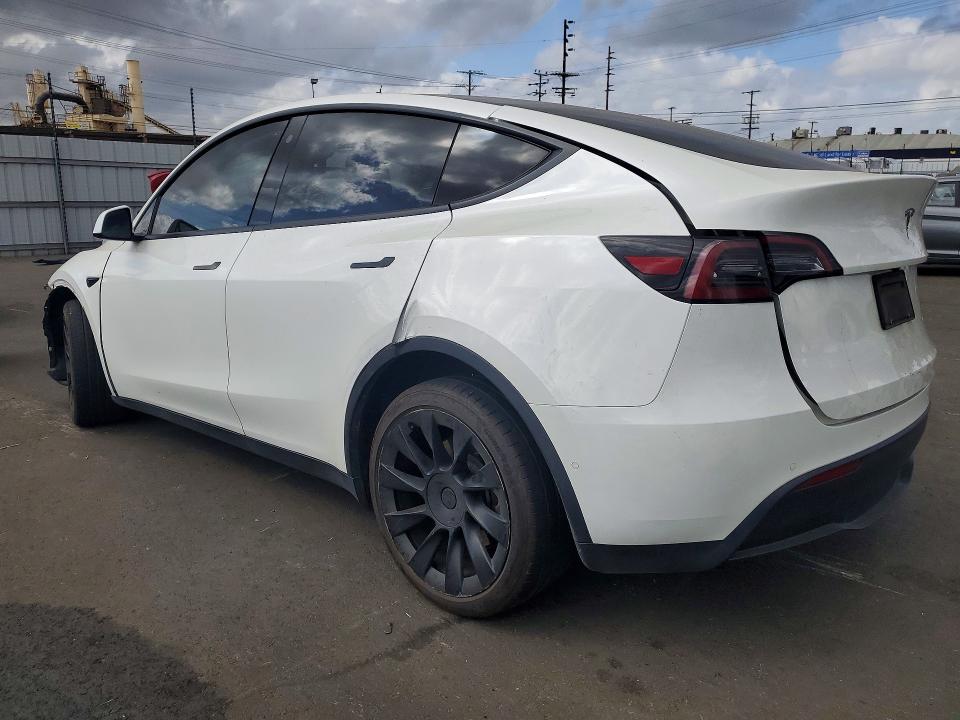 2021 Tesla Model y VIN 5YJYGDEE2MF231368 COPART salvage auction — FRONT END, Ca - Salvage Certificate, sold $5,600 on 2026-07-20 (photo 2)