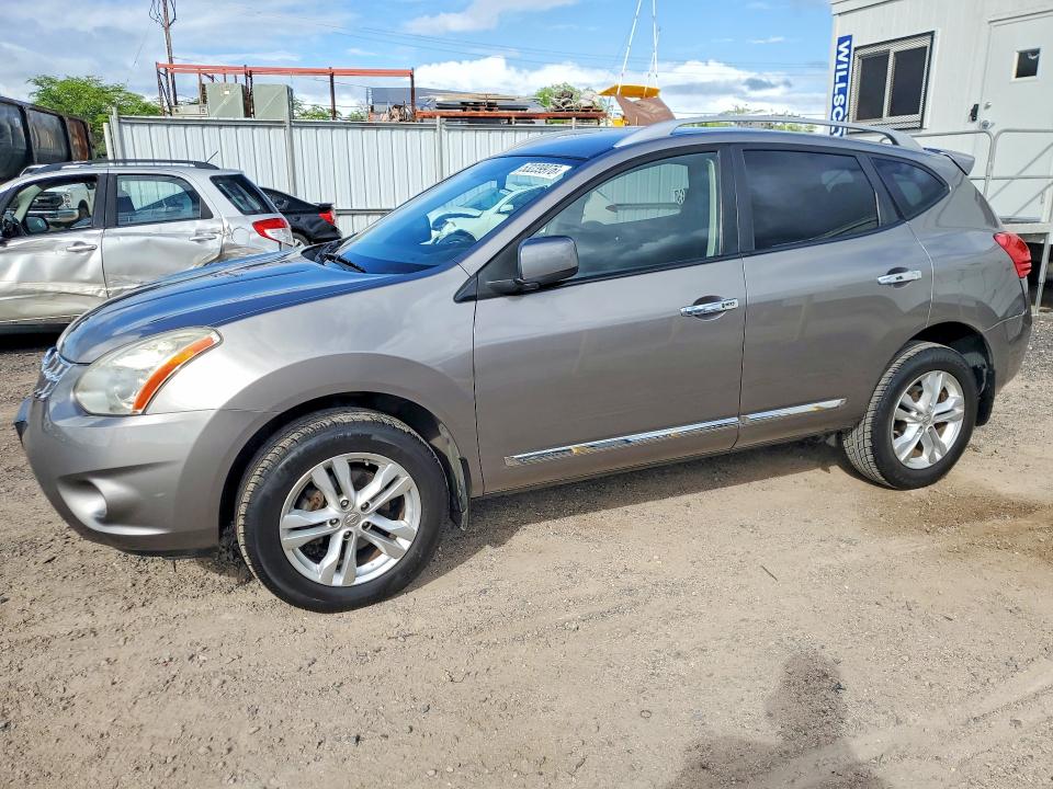 2012 Nissan Rogue VIN JN8AS5MT0CW301048 COPART salvage auction — REAR END, Hi - Certificate Of Title, sold $2,500 on 2026-07-06 (photo 1)