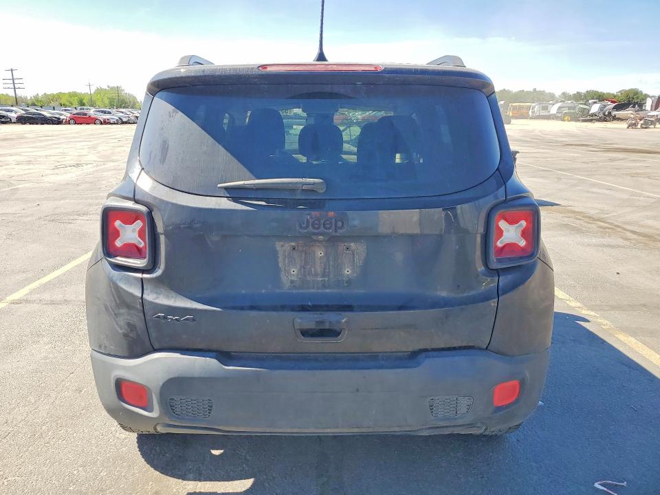 2018 Jeep Renegade VIN ZACCJBBB6JPH70736 COPART salvage auction — FRONT END, ID - SALVAGE CERTIFICATE OF TITLE, sold $225 on 2026-07-30 (photo 6)
