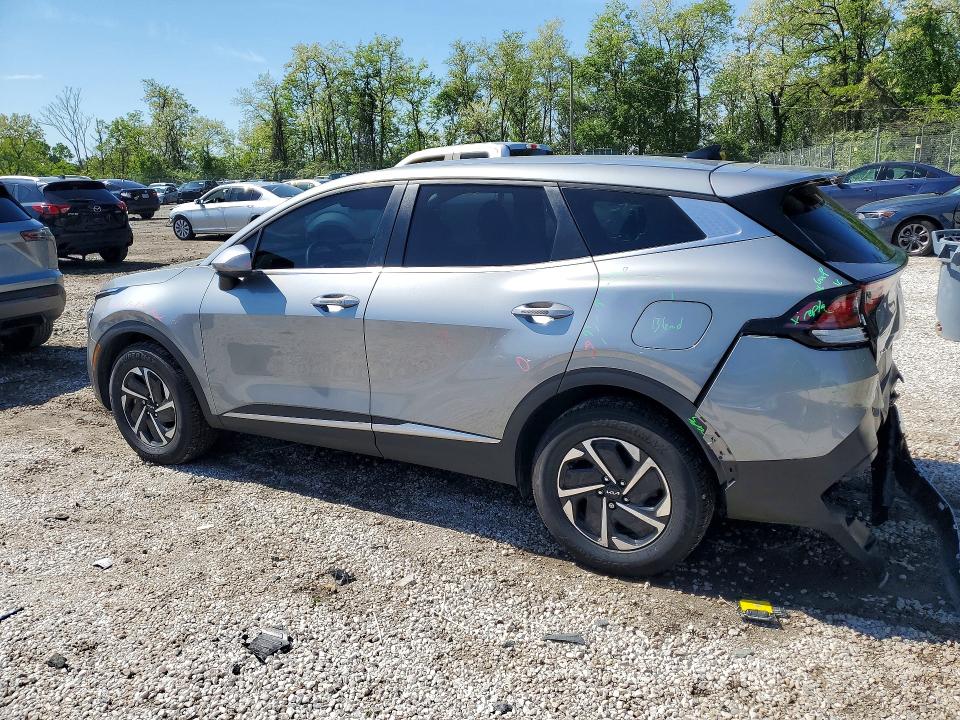 2024 Kia Sportage VIN KNDPUCDG0R7122227 COPART salvage auction — REAR END, Id - Salvage Certificate Of Title, sold $3,600 on 2026-07-28 (photo 2)