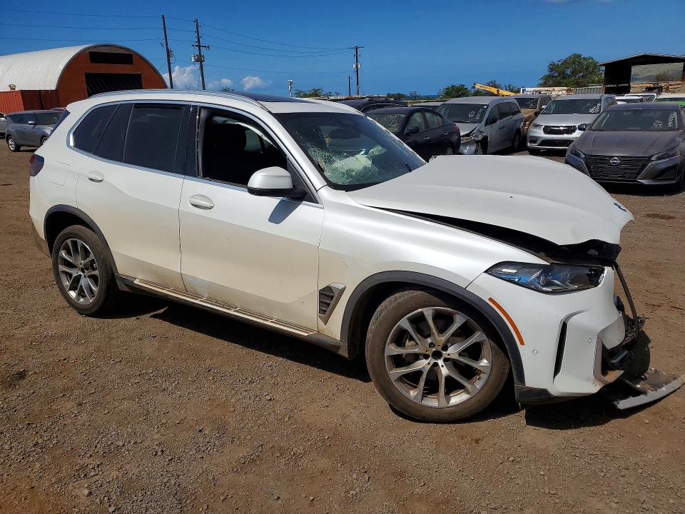 2024 BMW X5 VIN 5UX13EU02R9U22622 COPART salvage auction — FRONT END, Hi - Bill Of Sale - Parts Only, sold $9,000 on 2026-08-02 (photo 4)