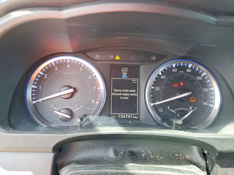 2016 Toyota Highlander VIN 5TDJKRFH0GS243749 COPART salvage auction — WATER/FLOOD, In - Cert Of Title-Salvage Flood, sold $4,250 on 2026-07-14 (photo 9)