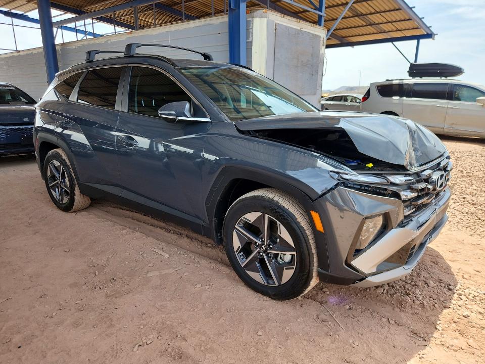 2025 Hyundai VIN 5NMJC3DE8SH597257 COPART salvage auction — FRONT END, Az - Cert Of Title - Salvage, sold $250 on 2026-07-30 (photo 4)