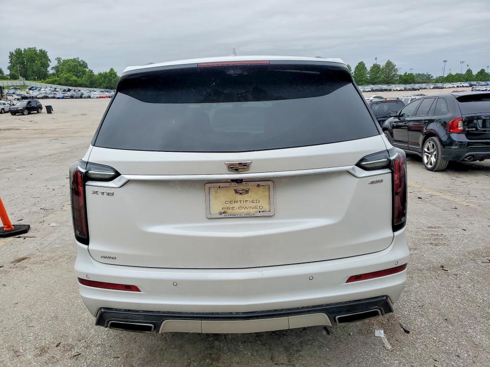 2020 Cadillac Xt6 VIN 1GYKPGRS6LZ229777 COPART salvage auction — NORMAL WEAR, Mo - Salvage Certificate Of Title, sold $10,500 on 2026-07-24 (photo 6)
