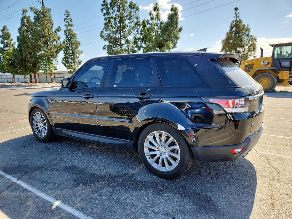 2017 Land rover Range rover sport VIN SALWR2FK9HA151180 COPART salvage auction — MINOR DENT/SCRATCHES, MT - DIS/DLR/EXP ONLY CLEAN TITLE, sold $2,000 on 2026-09-03 (photo 2)