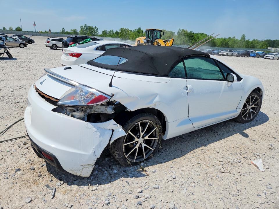 2012 Mitsubishi ECLIPSE VIN 4A37L2EF4CE001848 COPART salvage auction — SIDE, Mi - Certificate Of Title, sold $500 on 2026-07-09 (photo 3)