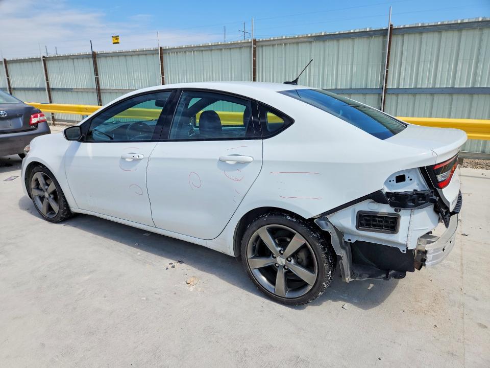2015 Dodge Dart VIN 1C3CDFEB5FD205706 COPART salvage auction — REAR END, Tx - Salvage Vehicle Title, sold $950 on 2026-07-03 (photo 2)