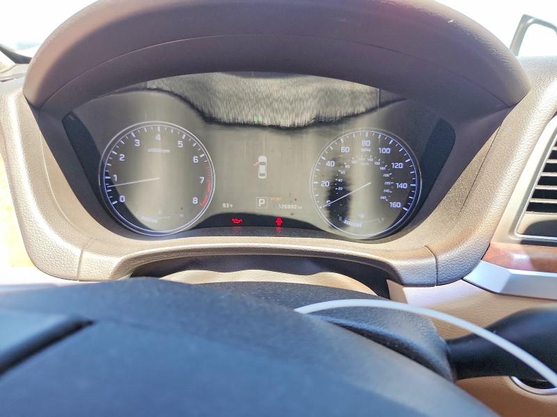 2015 Hyundai Genesis VIN KMHGN4JE3FU079534 COPART salvage auction — FRONT END, Ca - Salvage Certificate, sold $1,550 on 2026-07-02 (photo 9)