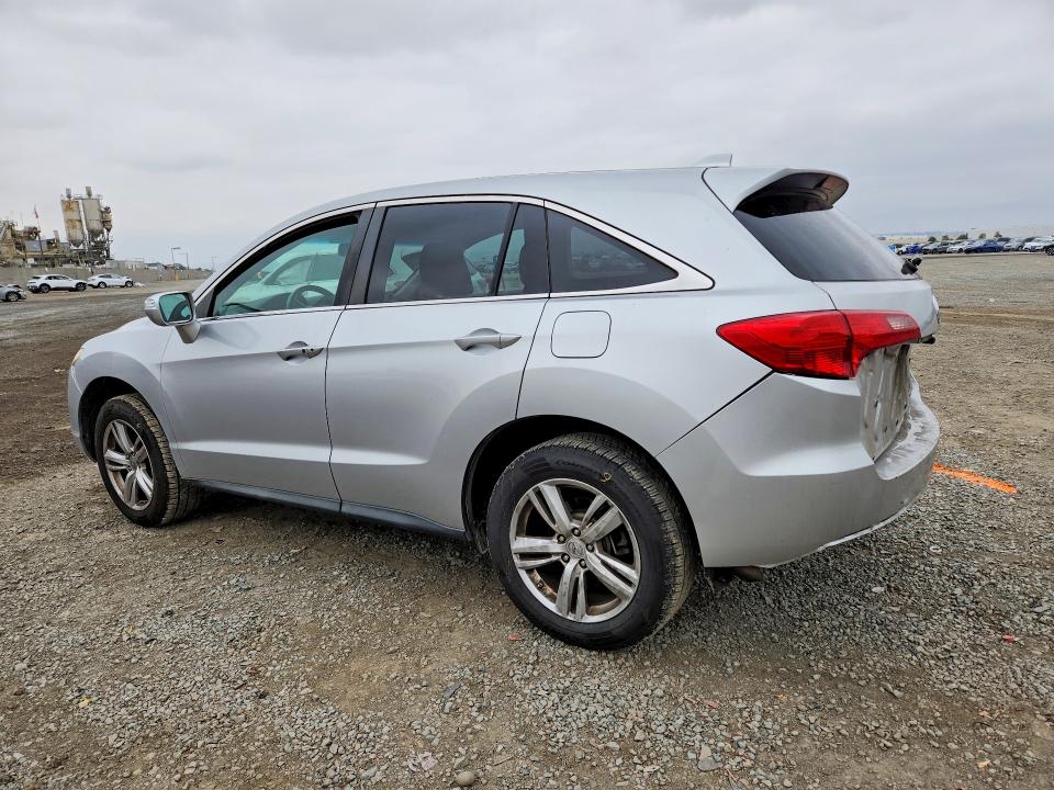 2014 Acura Rdx VIN 5J8TB3H36EL014094 COPART salvage auction — REAR END, Ca - Salvage Certificate, sold $1,750 on 2026-07-24 (photo 2)