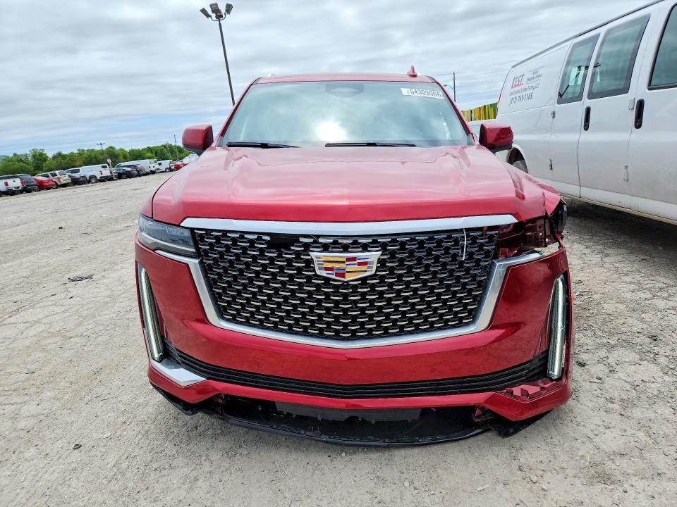 2023 Cadillac Escalade VIN 1GYS4AKL3PR552358 COPART salvage auction — FRONT END, IN - CERT OF TITLE-SALVAGE TITLE, sold $29,500 on 2026-07-31 (photo 5)