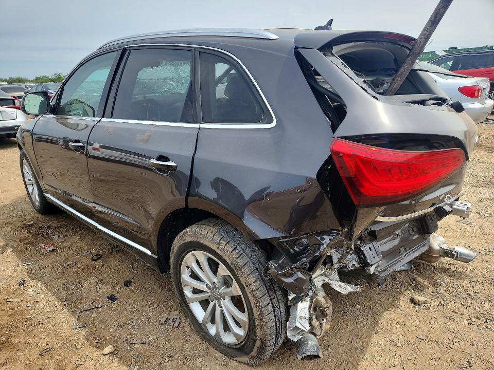 2016 Audi Q5 VIN WA1L2AFP6GA019698 COPART salvage auction — ALL OVER, Il - Salvage Certificate, sold $250 on 2026-07-21 (photo 2)