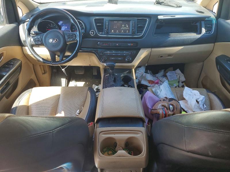 2017 Kia SEDONA VIN KNDMB5C10H6331070 COPART salvage auction — FRONT END, Ma - Cert Of Title-Slvg Repair Thft, sold $1,950 on 2026-07-29 (photo 8)