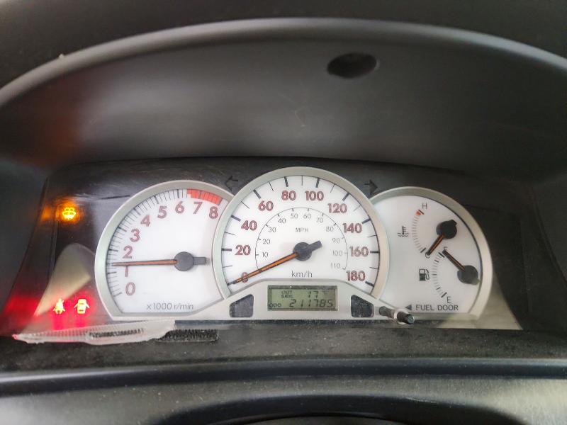 2008 Toyota Corolla VIN 2T1BR32E88C868516 COPART salvage auction — FRONT END, Ab - Bos - Salvage, sold $925 on 2026-07-02 (photo 9)
