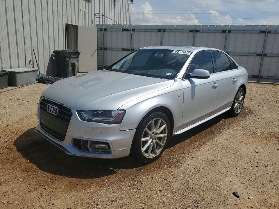 2014 Audi A4 VIN WAUEFAFL8EA115939 COPART salvage auction — VANDALISM, TX - CERTIFICATE OF TITLE, sold $100 on 2026-07-07 (photo 1)