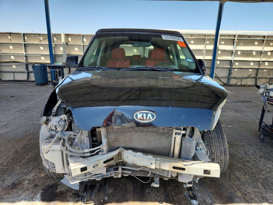 2011 Kia Soul VIN KNDJT2A2XB7235457 COPART salvage auction — HAIL, Tx - Salvage Vehicle Title, sold $550 on 2026-07-06 (photo 5)
