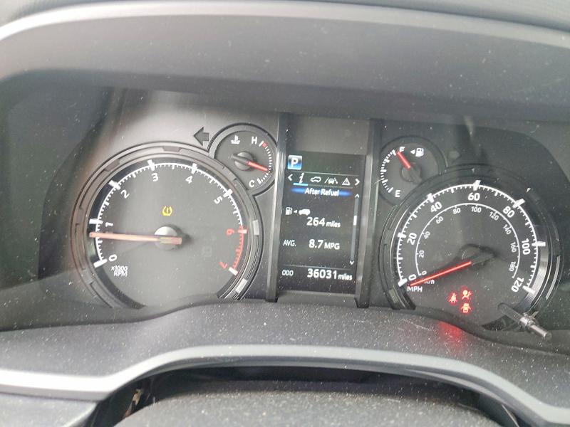 2024 Toyota 4runner VIN JTEEU5JR2R5307279 COPART salvage auction — FRONT END, Salvage Title, sold $10,400 on 2026-07-17 (photo 9)