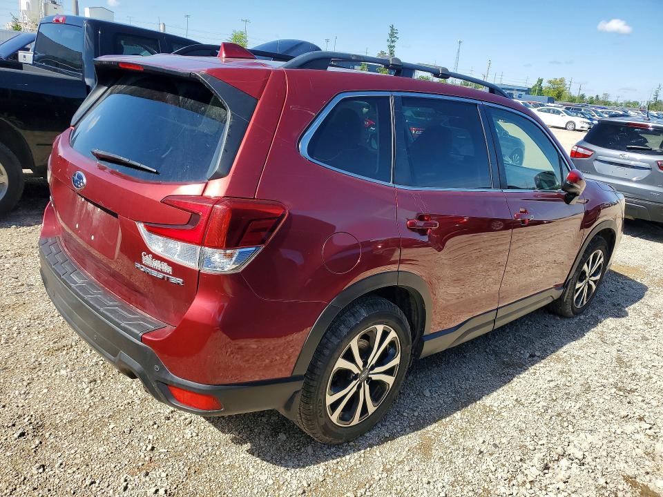 2020 Subaru Forester VIN JF2SKAUC1LH465651 COPART salvage auction — HAIL, Ia - Cert Of Title-Salvage Title, sold $7,500 on 2026-07-08 (photo 3)