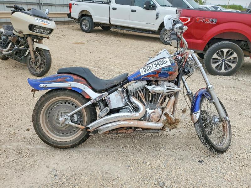 2007 Harley-davidson Softail VIN 1HD1BV51X7Y055417 COPART salvage auction — FRONT END, TX - SALVAGE VEHICLE TITLE, sold $800 on 2026-07-02 (photo 1)